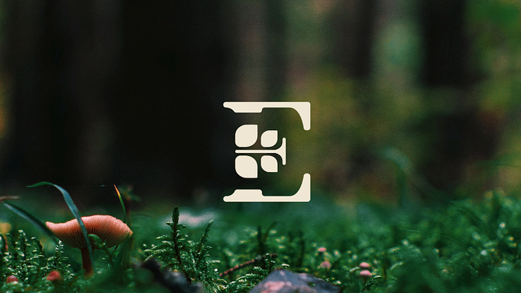 Ekomodernisternas "E" på skogsmark