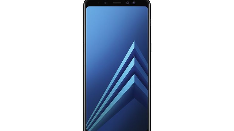 Samsung presenterar nya Galaxy A8 (2018) med dubbla främre kameror och stor Infinity-skärm