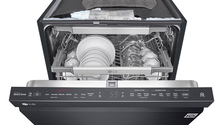 LG lanserer sin første oppvaskmaskin