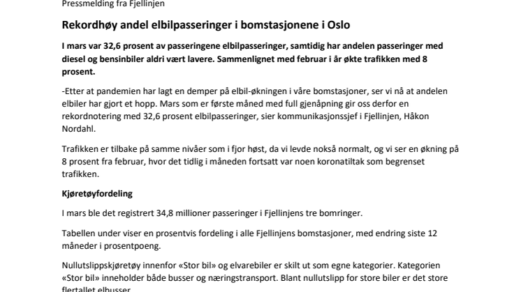 Pressemelding fra Fjellinjen - Trafikktall for mars.pdf