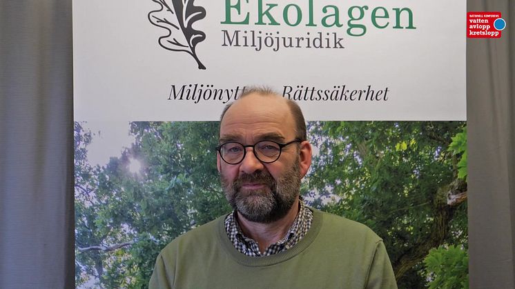 En VAK-hälsning från Jonas Christensen, Ekolagen Miljöjuridik