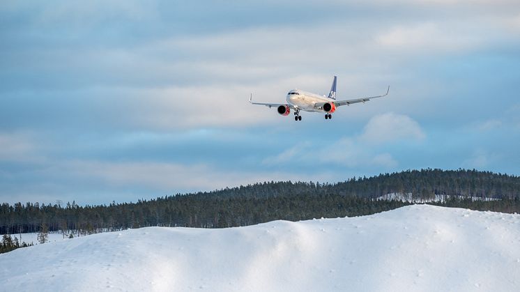 SAS utökar flygkapaciteten till Scandinavian Mountains - Sälen/Trysil kraftigt inför kommande vinter