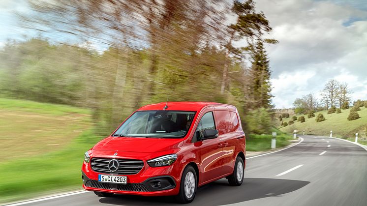 Svenska priser för nya Mercedes-Benz Citan. Godkänd för HVO