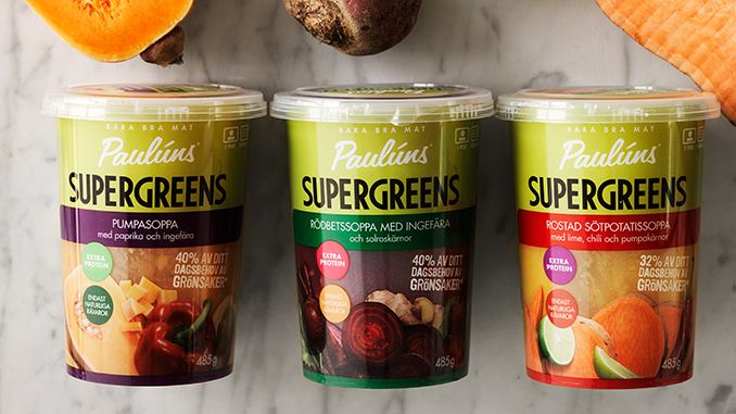 Paulúns Supergreens – färgstarka soppor laddade med supergrönsaker