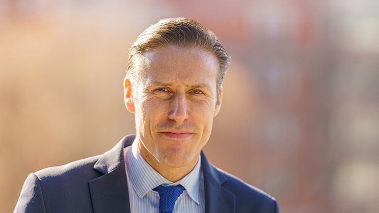 Johan Fyrberg ny generalsekreterare för Svenska Ridsportförbundet. Foto: Ola Hedin.