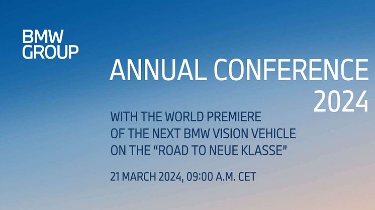 Live transmission fra BMW Group Annual Conference 2024