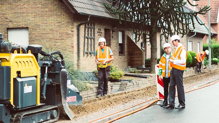 Bauarbeiten, die sich lohnen: Deutsche Glasfaser will die Bürger besser über Baumaßnahmen informieren