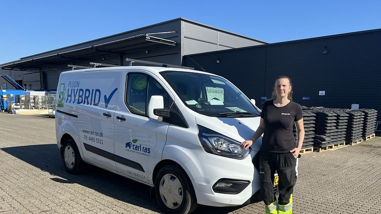Første kvindelige chauffør i Carl Ras styrker samarbejdet i teamet  