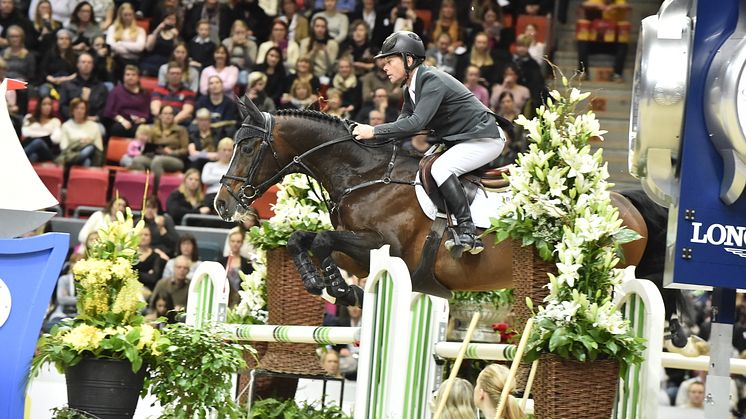 Världsstjärnan Rolf-Göran Bengtsson håller unik hoppclinic på Elmia Scandinavian Horse Show. FOTO Haide Westring.