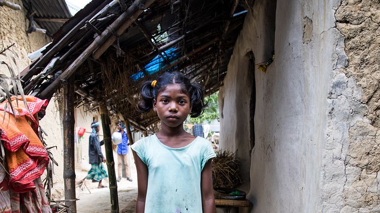 Joshna, 10 år, i Bangladesh