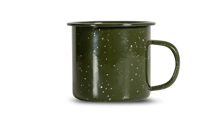 Doris enamel mug, green - Sagaform SS22 - 5018212