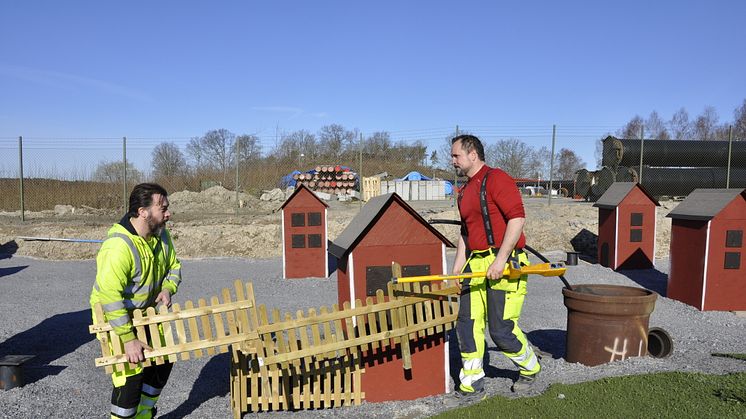 Idag inviger vi Sveriges enda läcksökningsbana