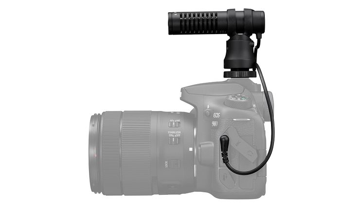 Canon-stereomikrofon DM-E100_DS_SideDS&EOS90D
