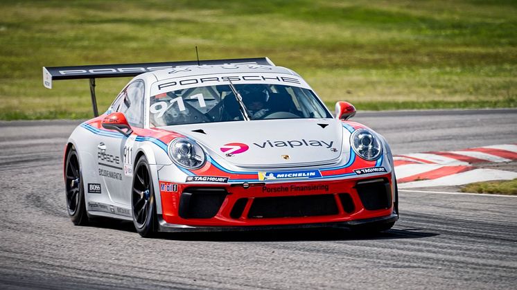 Jan Magnussen i Porsche 911 GT3 Cup. Till helgen utmanar danske racingstjärnan eliten i Porsche Carrera Cup Scandinavia.