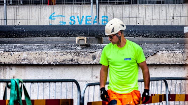 SVEAB reparerar 3 GC-tunnlar i Botkyrka
