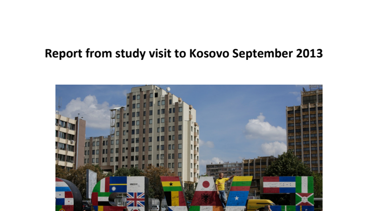 Rapport om situationen för romer i Kosovo