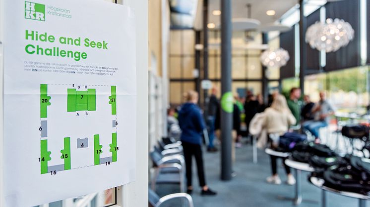 Hide and Seek Challenge på Högskolan Kristianstad