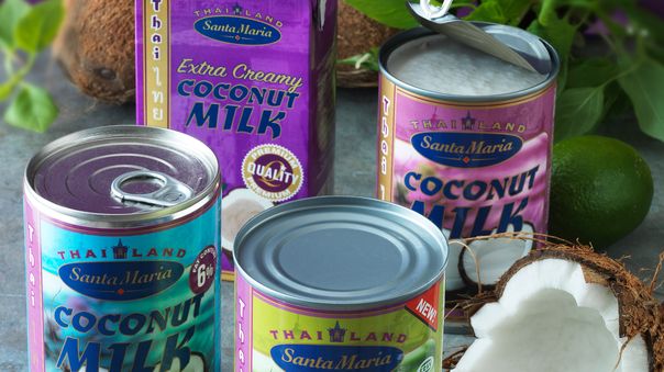 Vispad kokosmjölk - gott och nyttigt  till sommarbären 