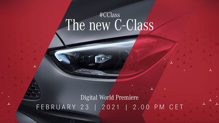 Digital verdenspremiere: Ny C-Klasse fra Mercedes-Benz