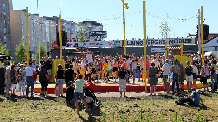 Nu dansar vi in Göteborgs nya dansbana