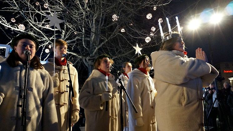 Malmö Lucia med följe