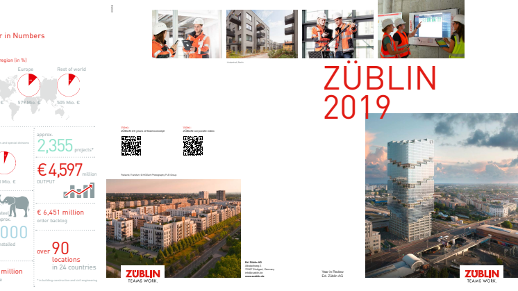 Ed. Züblin AG - Year 2019 in Review
