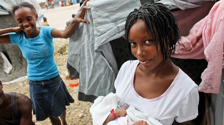 Framtiden för Haitis barn hotas av brist på pengar