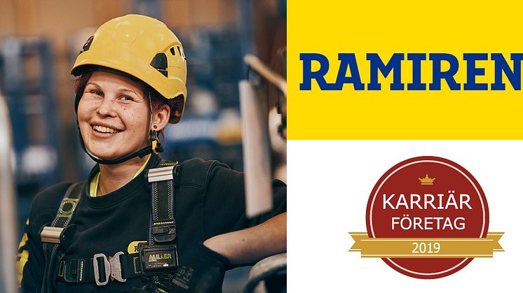 Ramirent årets Karriärföretag 2019