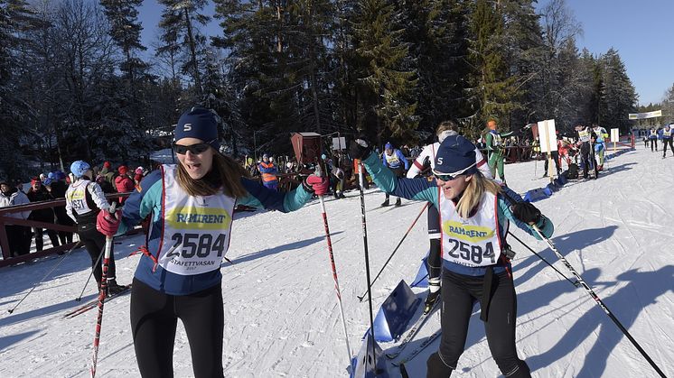 Stafettvasan 2018 fulltecknad, större än någonsin