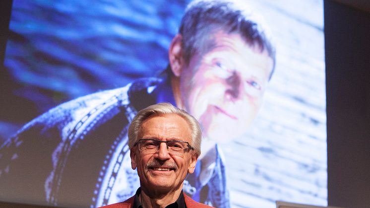 Björn Helander, en av mottagarna av ArtDatabankens Naturvårdspris 2013.