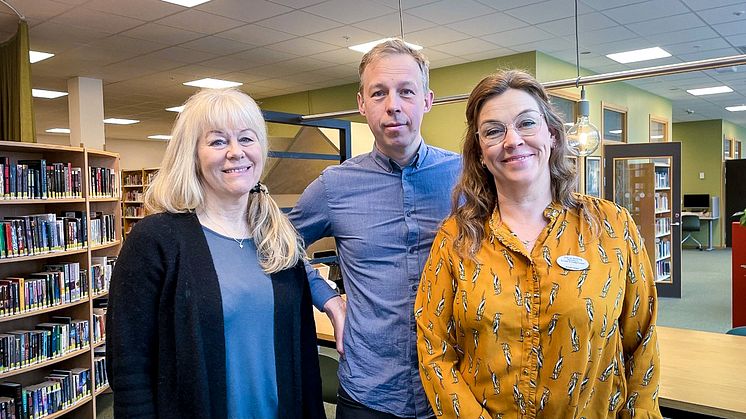 Bibliotekarier i världsklass: Hellen Andersson, Per Boström och Eva von Knorring