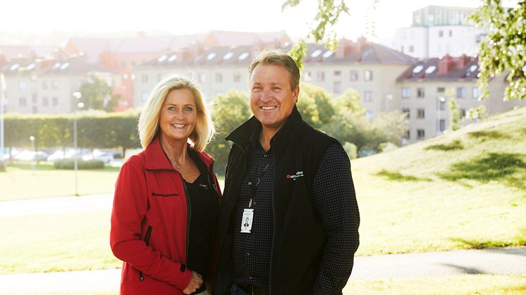 Marie Noaksson, Marknadskoordinator Anders Blomén, Fastighetsingenjör Möndalsbostäder