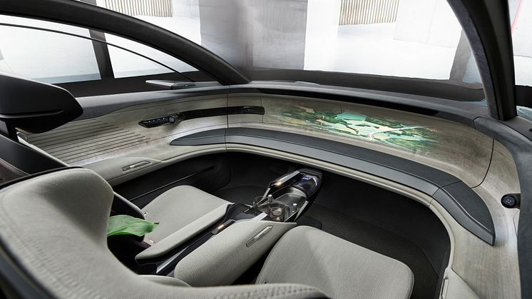 Audi grandsphere concept med selvkørende teknologi