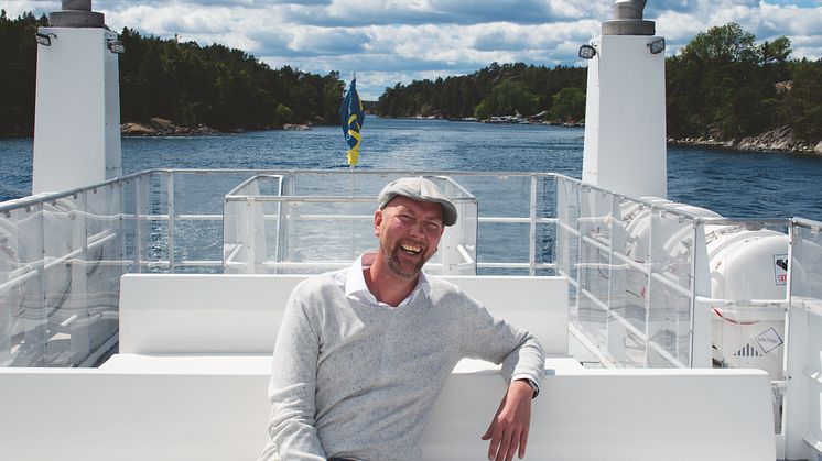 Gustav Hemming (C), skärgårdslandstingsråd med ansvar för sjötrafiken  