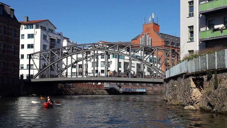 Könneritzbrücke von 1898 in Plagwitz