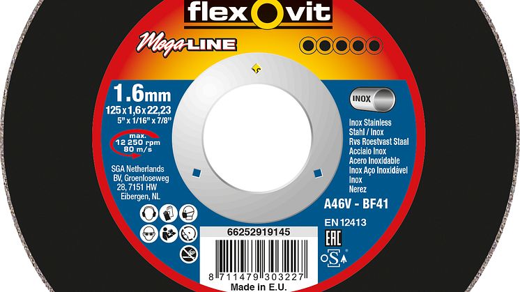 Flexovit Mega-Line 1,6 mm kapskiva - Produkt 2