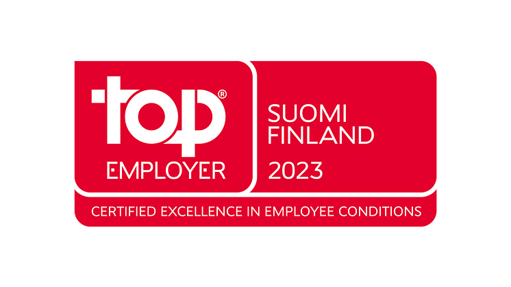 Huawei Suomi on Top Employer 2023