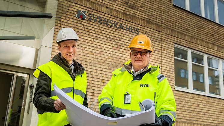 Byggstart för koncernsamarbete när industrifastighet blir flexibla kontorslokaler i Hammarby Sjöstad
