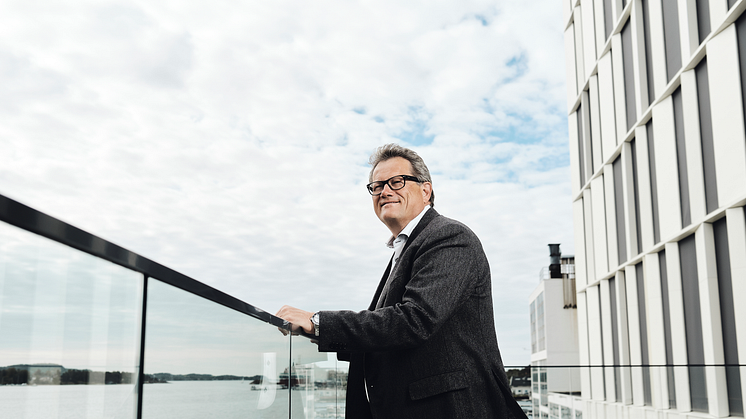 President and CEO Morten Fon at Jotun's headquarters in Sandefjord, Norway. Photo: Morten Rakke