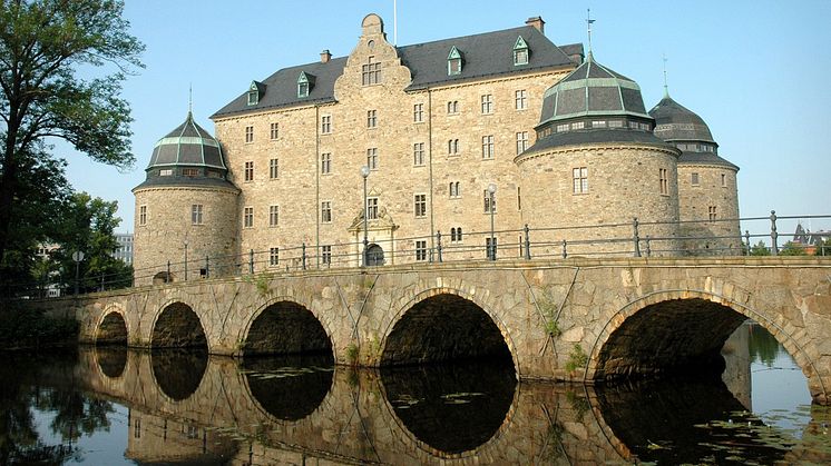 Örebro slott (utan belysning). Foto: Örebro kommun