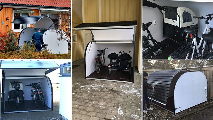 Äntligen en lättillgänglig förvaringslösning som fungerar. Sveriges kommuner, LSS grupp- och äldreboenden väljer Doomans smarta garage för cyklar och specialfordon.