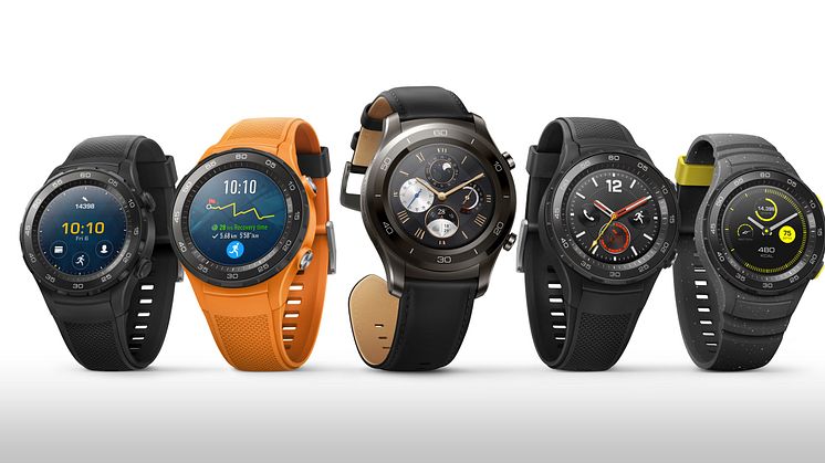 Huawei Watch 2: Smartphone, plånbok och sporttillbehör i ett