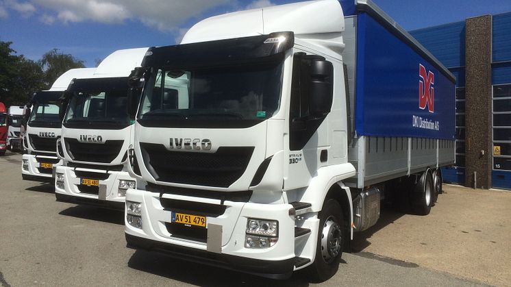 Nye lastbiler til DKI Logistics Group A/S