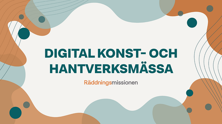 Räddningsmissionen anordnar digital konst- och hantverksmässa