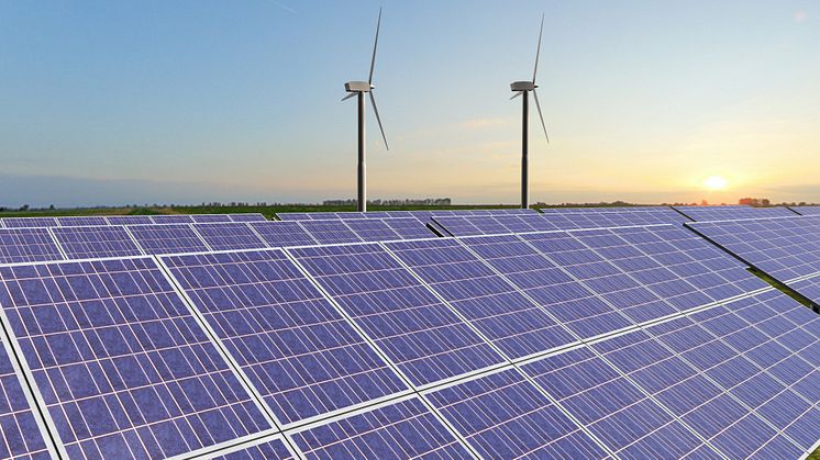 Illustrerande bild: "Energiewende" i Tyskland ger ny kraftproduktionsboom av bland annat sol- och vindkraft