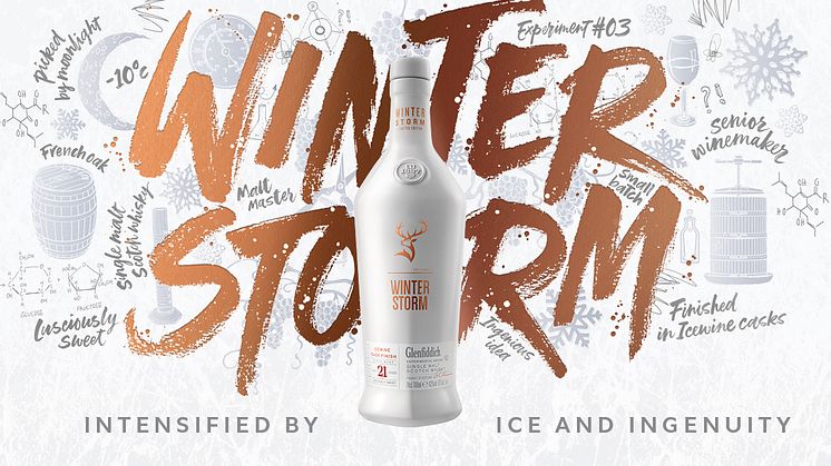 Glenfiddich lanserar Winterstorm - limiterad whisky lagrad på isvinsfat