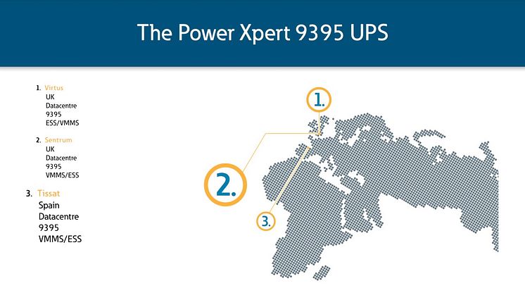 The new Power Xpert 9395P UPS