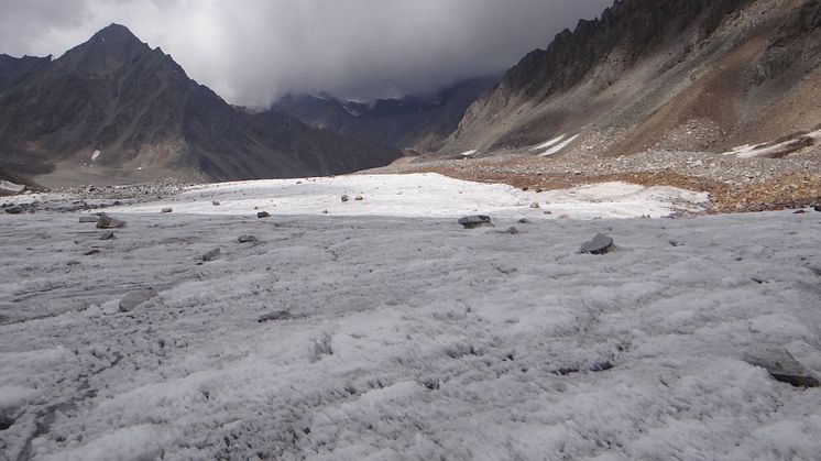 Glaciärer allt mer utsatta för klimatförändringar