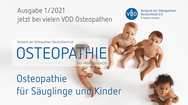 „Osteopathie – das Praxismagazin“: Neue Ausgabe jetzt bestellen!