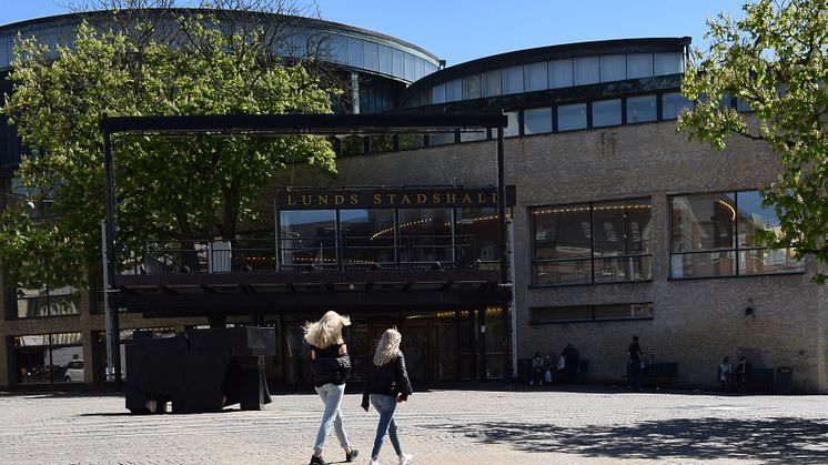 Stadshallen i Lund: äntligen klara-färdiga-gå